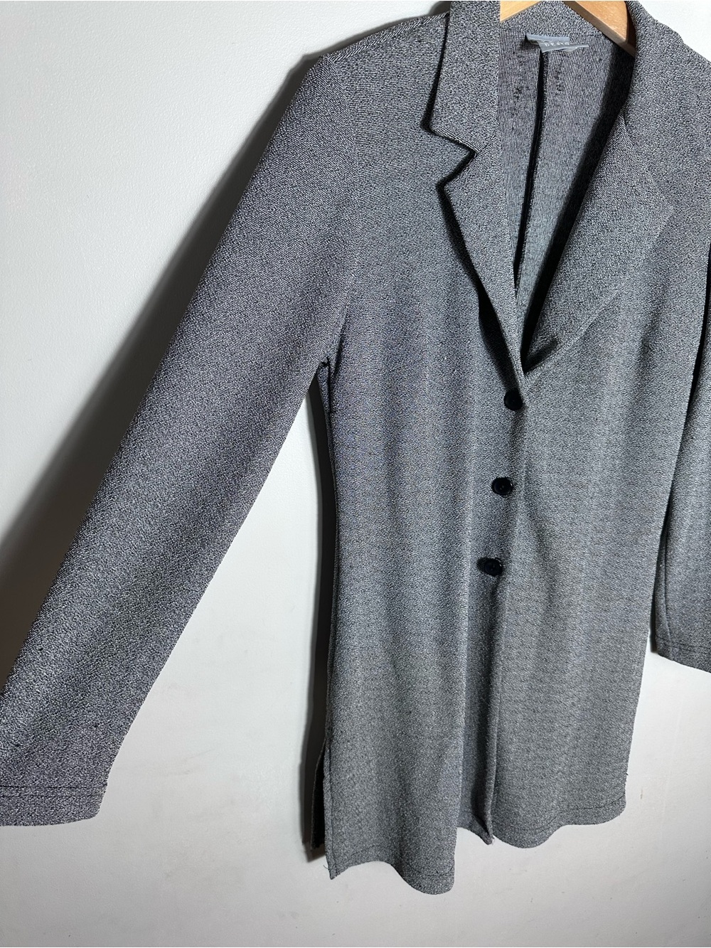 Vintage Rabbit Rabbit Rabbit Gray Blazer - Picture 7 of 8